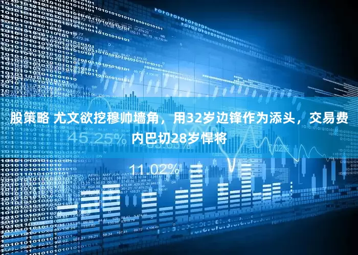 股策略 尤文欲挖穆帅墙角，用32岁边锋作为添头，交易费内巴切28岁悍将