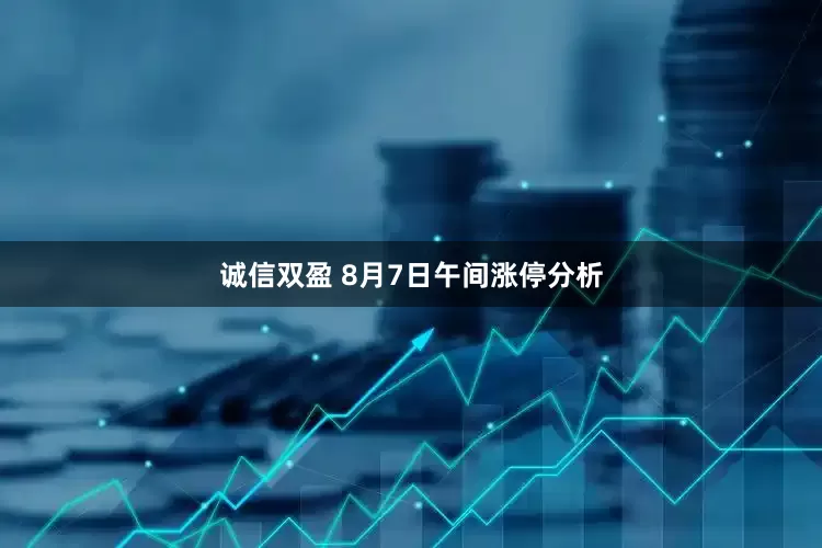 诚信双盈 8月7日午间涨停分析