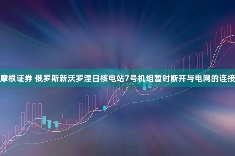 摩根证券 俄罗斯新沃罗涅日核电站7号机组暂时断开与电网的连接