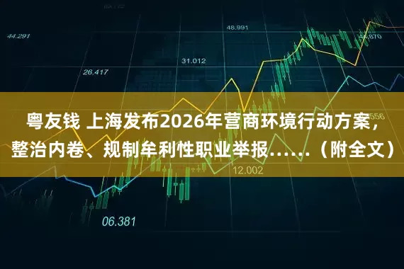 粤友钱 上海发布2026年营商环境行动方案，整治内卷、规制牟利性职业举报……（附全文）