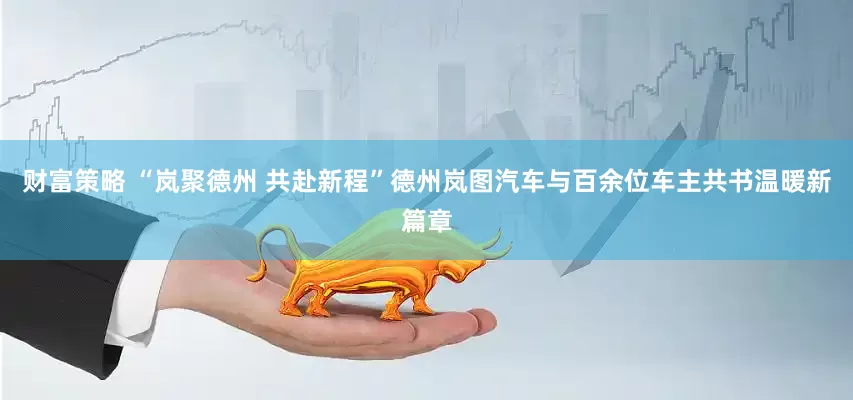 财富策略 “岚聚德州 共赴新程”德州岚图汽车与百余位车主共书温暖新篇章