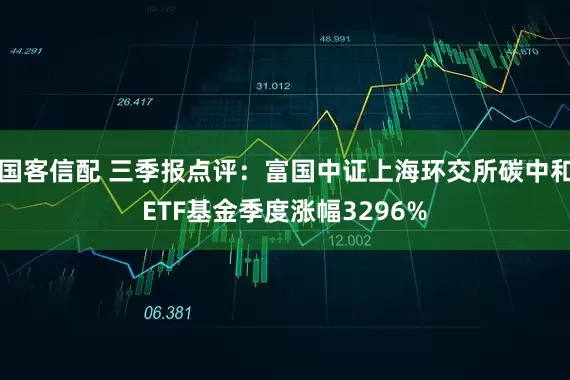 国客信配 三季报点评：富国中证上海环交所碳中和ETF基金季度涨幅3296%